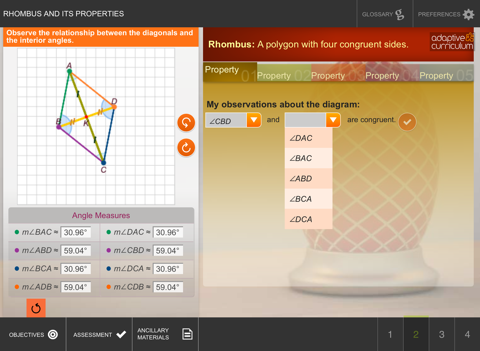 Rhombus and its Properties screenshot 3