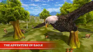 Screenshot 1 Salvaje Águila Survival Simulador - Animales Lucha iphone