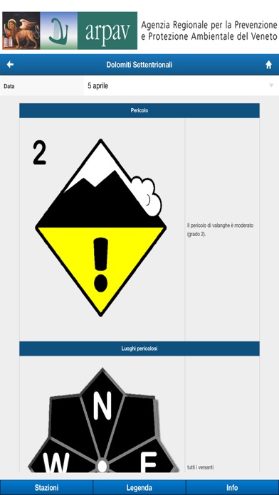【图】App ARPAV Neve e Valanghe(截图1) 【图】App ARPAV Neve e Valanghe(截图1)