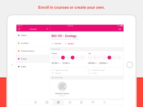 Schoolhub Students screenshot 3