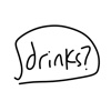 Drink sticker, fun beer wine stickers for iMessage