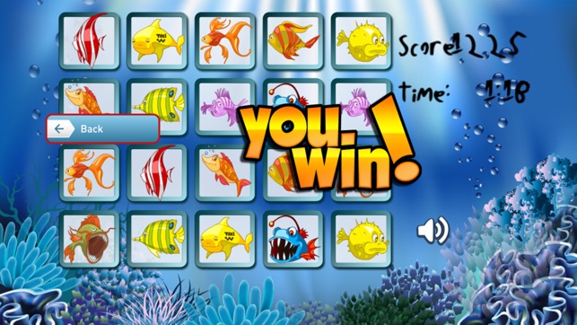 Matching Sea Fish : Memory games match game(圖2)-速報App