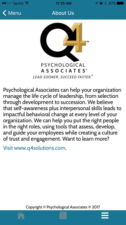 Q4 - Psychological Associates