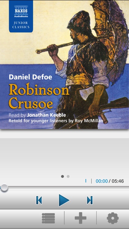 Robinson Crusoe: Audiobook App