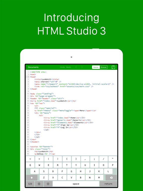 HTML Studioのおすすめ画像1