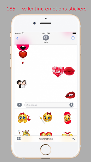 Valentine Sticker for iMessage(圖2)-速報App