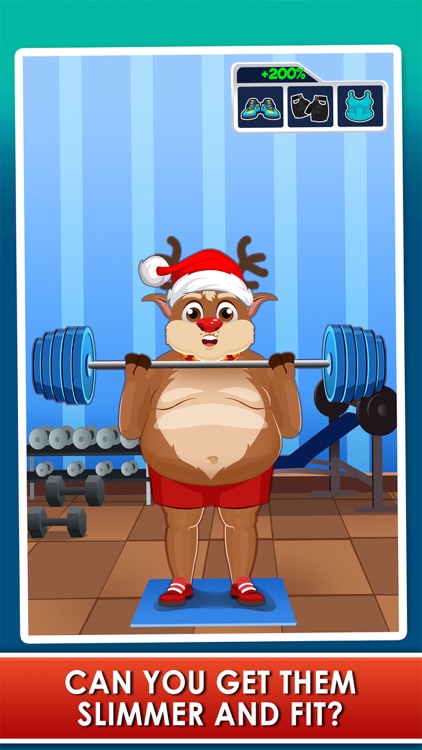 Santa Gets Fit for Christmas - Running Fat Games screenshot-4