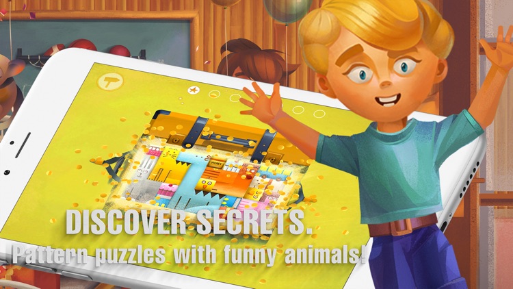 A Parcel of Courage book for kids with puzzles screenshot-4