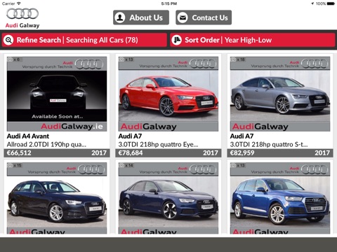 Audi Galway screenshot 2
