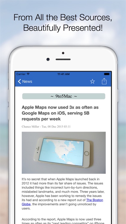 Clarus - Fetch all the latest Apple related news