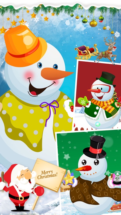 Lovely Snowman's Decoration - Fun game for kids