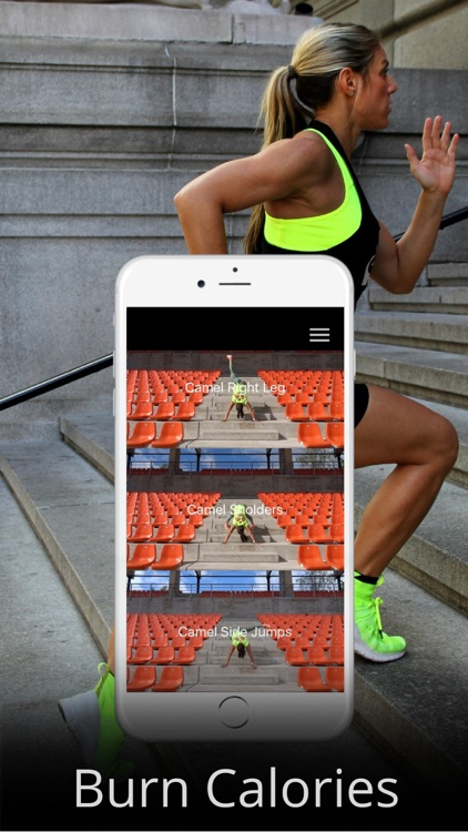 Fat Burning with Stairs Exercise Workout Routine