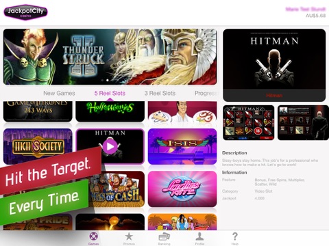 JackpotCity Premium Casino HD screenshot 2