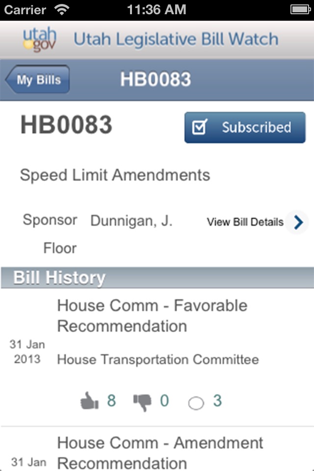 Watch Utah Legislature Bills screenshot 2
