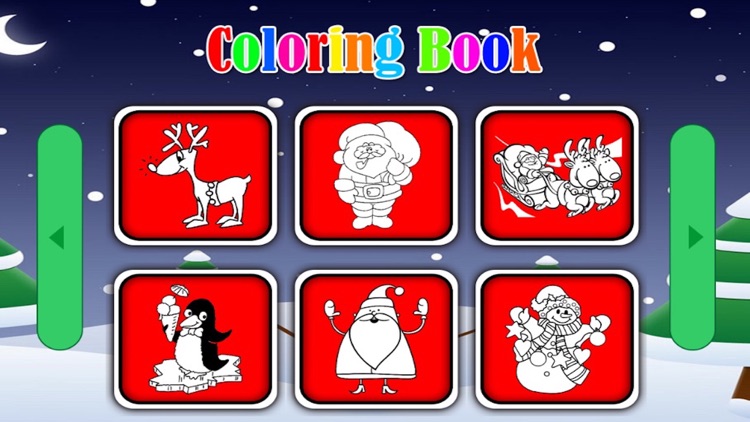 Christmas wishes photo coloring book for kids