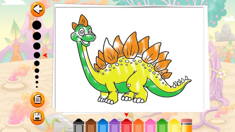 Coloring And Matching Game For Kids Education