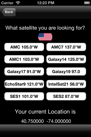 SatFinder GPS US screenshot 2