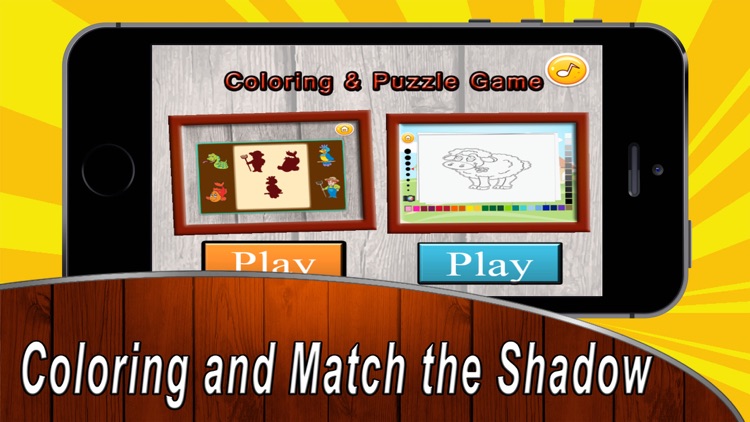 Animal Coloring and Puzzle Game 2