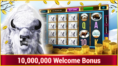 WHITE BUFFALO SLOTS :VEGAS CASINO SLOTS 1.1 IOS
