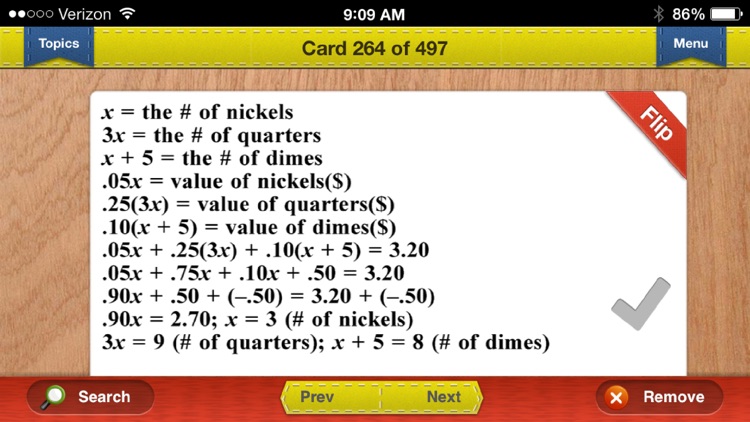 Accuplacer Prep Math Flashcards Exambusters