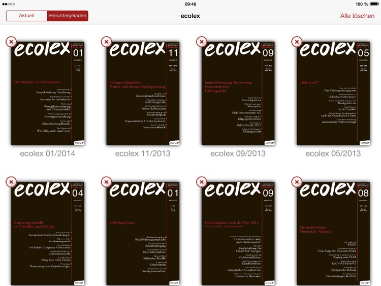 ecolex - ZS Wirtschaftsrecht screenshot-4