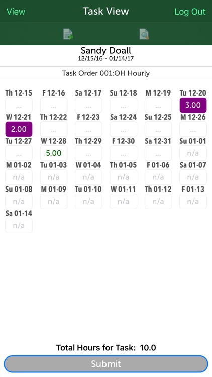 eFAACT TimeCard screenshot-4