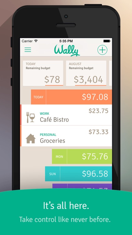 Wally - Smart Personal Finance