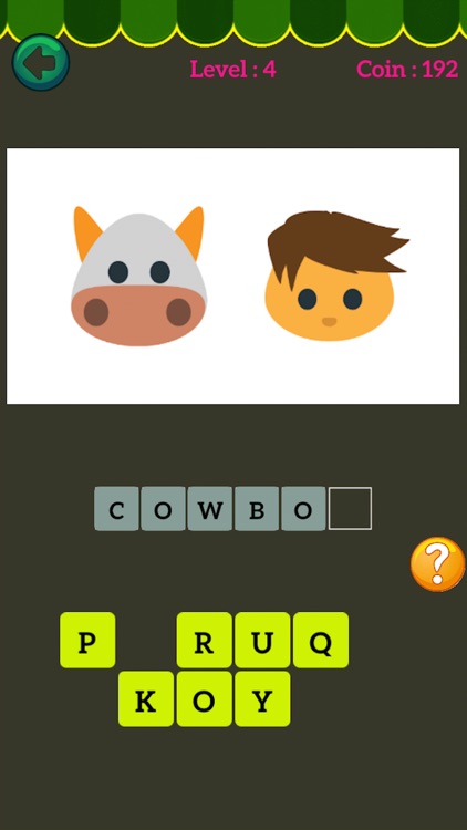 Emoji Guess Quiz: 4 Pics 1 word emoji trivia games