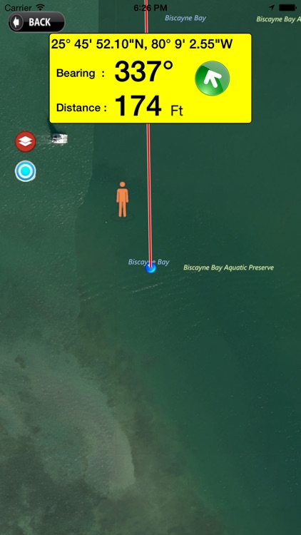 MOB Quick Waypoint man overboard GPS map tracking