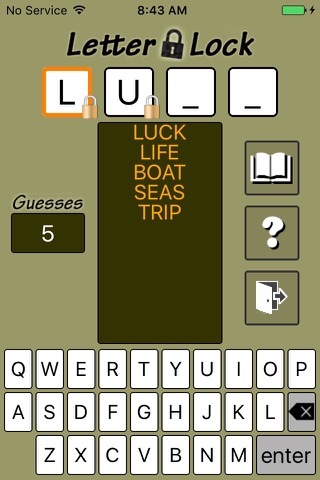 Letter Lock Game screenshot 4