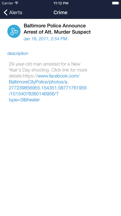 Baltimore Police Department Mobile screenshot-3