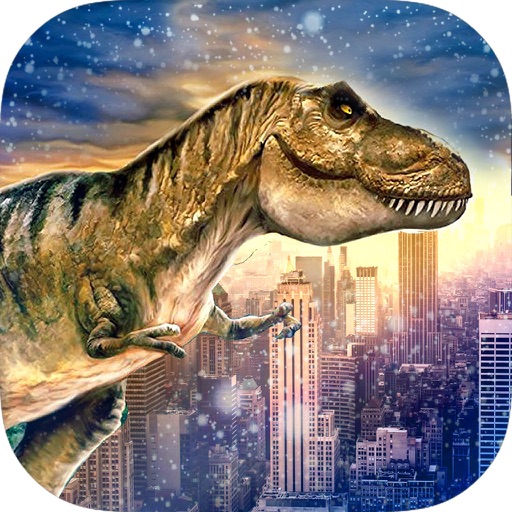 Jurassic Dinosaur Rampage 3d Icon