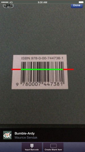 Barcode Library Scan & Catalog