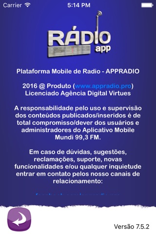 Rádio Mundi 99,3 FM screenshot 4