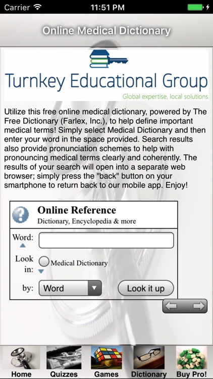 Turnkey Medical Terminology™