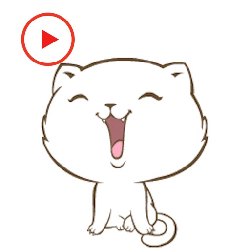 Kitten Animated Stickers icon