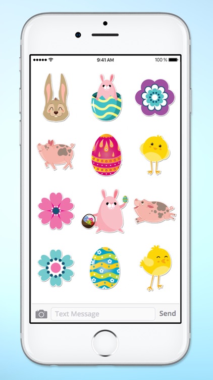Easter Eggs and Animal Sticker Pack