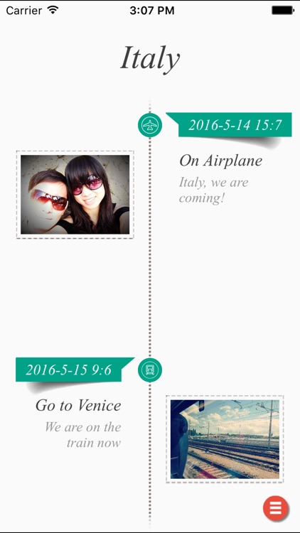 Time Note - timeline note, record your events