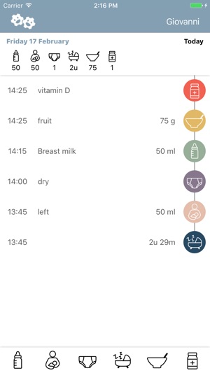 Feed Me - Baby Food, Sleep en Diapers Tracker(圖4)-速報App