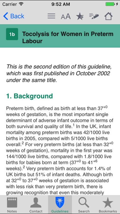RCOG Guidelines