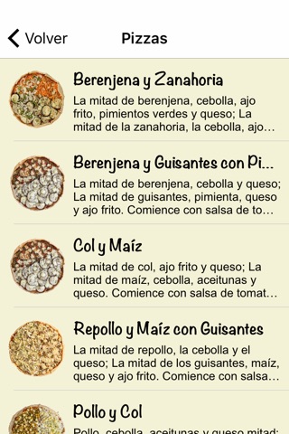 Receitas de Pizza screenshot 2