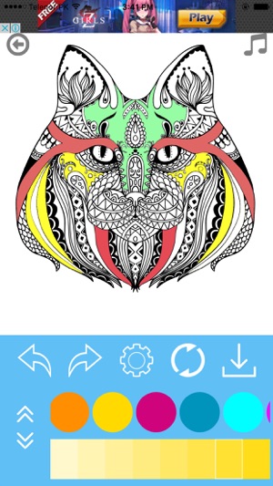 Adult Coloring Book for Stress Releaved(圖5)-速報App