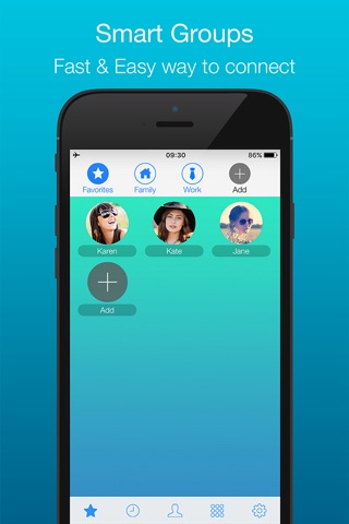 GoDial - Speed Dial/Call, Group Text, Group Email screenshot 2