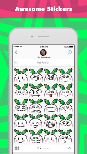 Fat Radish stickers by wenpei(圖1)-速報App