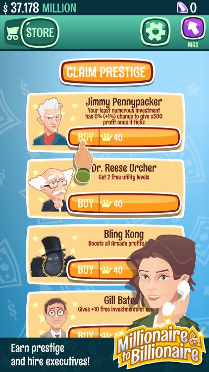 Millionaire To Billionaire - Clicker Game