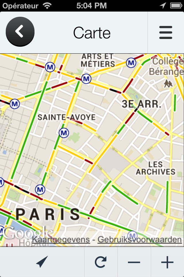 Road information France (FR) Real time Traffic Jam screenshot 2