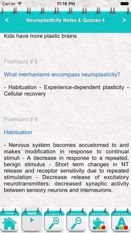 Neuroplasticity Practice Test 3100 Exam Quiz screenshot-3