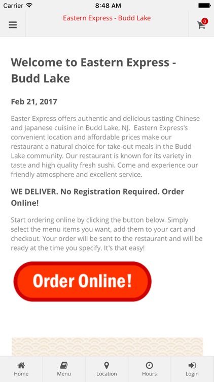 Eastern Express Budd Lake