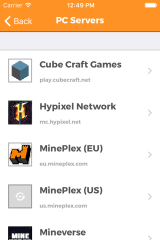 Servers Pro - for Minecraft PE screenshot 2