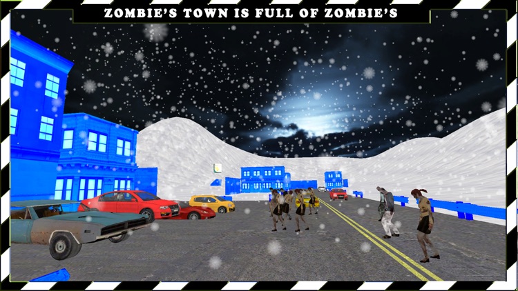 Car Driving Survival in Zombie Town Apocalypse